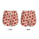 thumbnail image 3 of Balery Cute Strawberry Pantalones cortos deportivos para mujer con forro y dos bolsillos, elásticos, para entrenamiento, gimnasio, yoga-Small, 3 of 7