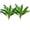 Green, variant on 2 Pcs Artificial Cordyline Fruticosa Logs, 21.6in Fake Dracaena Tree, Faux Cordyline Fruticosa Tropical Foliage Stem, Suitable For Home Garden Decoration