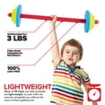 thumbnail image 3 of Set de Pesas para Niños Modern Innovations con Barra de 74 cm, 3 of 7