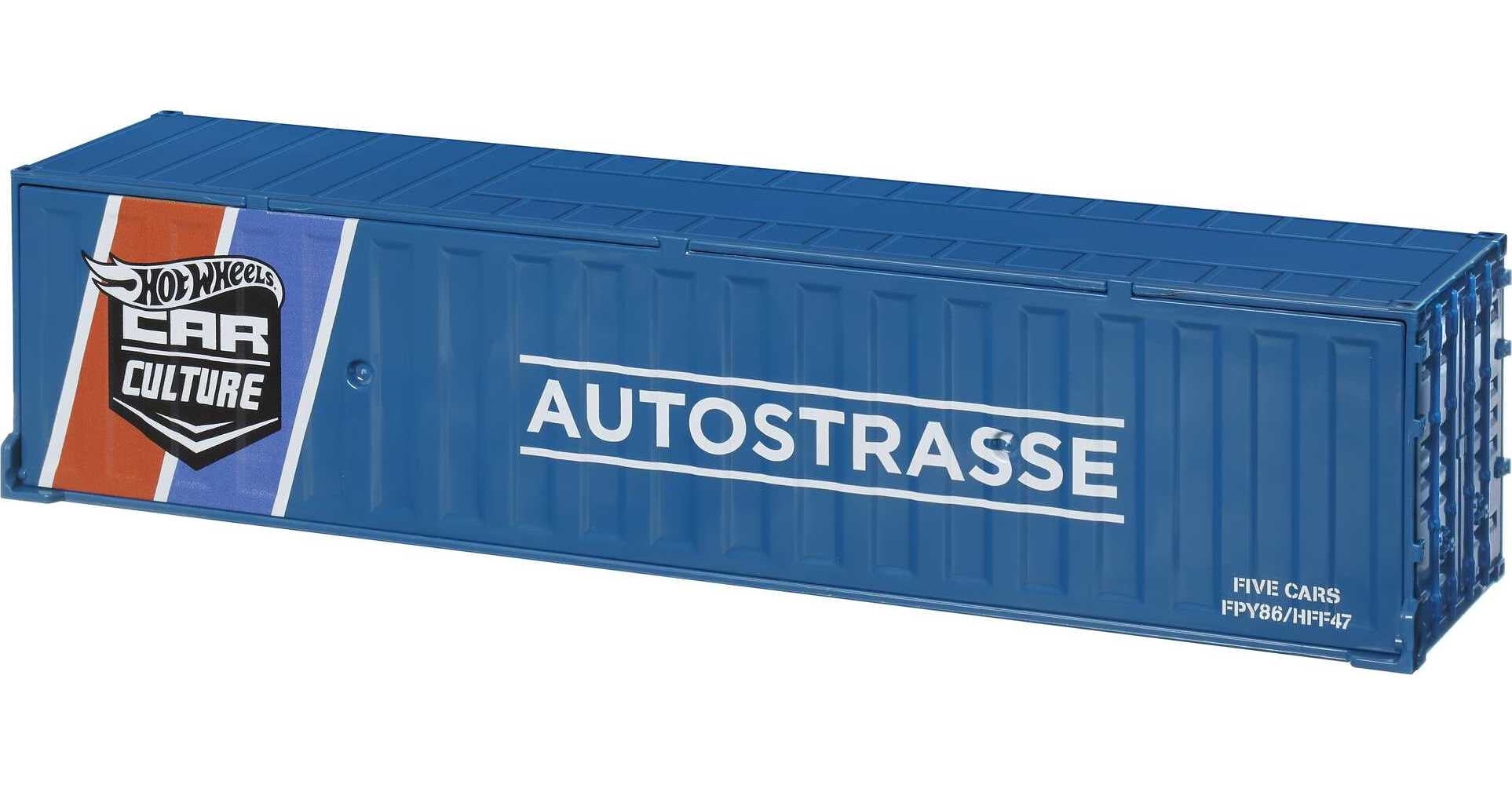 Hot Wheels Strasse, Autobahn, Autostrasse Container Set, For Collectors