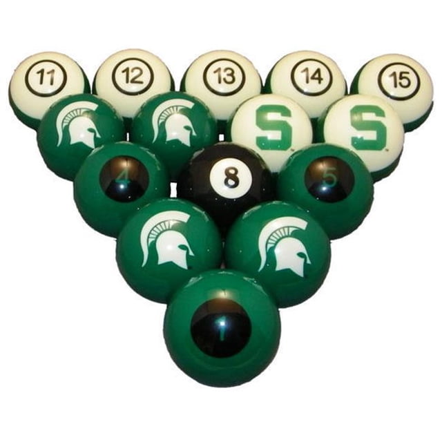 Wave7 MSUBBS100N Billard Numéroté de l'Université d'État du Michigan