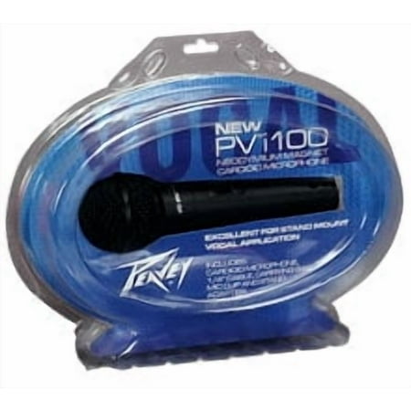 Peavey PVI 100 1/4 Cable Pv Series Dynamic Cardiod Mic With Pouch 577810 New