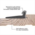 thumbnail image 3 of Door Corner Seal, Self Adhesive Frame Door Corner Seals (White), 3 of 5
