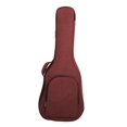 thumbnail image 3 of Bolsa de guitarra grande, resistente al agua, acolchada, duradera, a prueba de polvo, de alta densidad, estuche de guitarra portátil de 42 pulgadas, Rojo shamjiam Caja electrica, 3 of 9