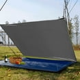 thumbnail image 2 of Kraoden Multifunctional Outdoor Camping Awning Rainproof Awning Mat Outdoor Camping Can Be Used As A Raincoat Damp Proof Mat and Awning, 2 of 8