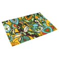thumbnail image 2 of CADecor Seamless Abstract Floral Pattern Non-Slip Bath Mat Rug Bath Doormat Floor Rug 30x18 inches, 2 of 2