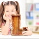 thumbnail image 4 of Tarro de Ahorros de Carta Inglesa de Madera,Banco de Monedas de Vidrio Transparente con Frente Visible,Caja de Dinero para Regalo de Navidad de Cumpleaños, 4 of 6