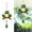 Frog, variant on Wind Chimes Hummingbird, Garden Small Wind Chime for Home, Party, Festival Decor, Glass Garden Valentines Day Gift Decoration Indoor/Outdoor, Lifelike Hummingbird Bell Deep Tone Style