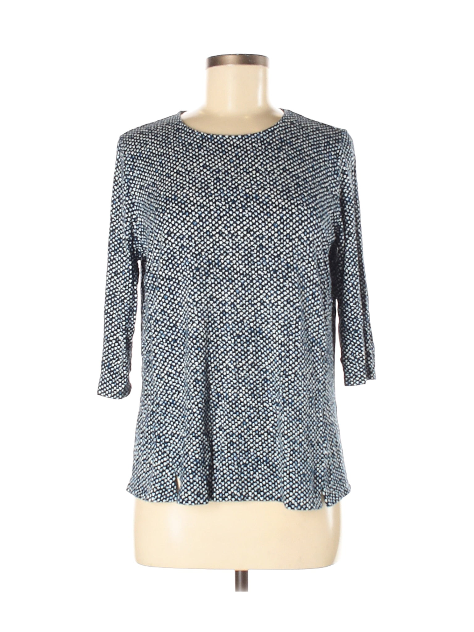 J.jill PreOwned J.jill Women's Size M 3/4 Sleeve TShirt Walmart