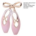 thumbnail image 7 of Xinyolin Women Brooch Elegant Ballet Shoe Shape Clothing Brooch Jewelry Accessories for Hat Scarf Dress Coat Decor, 7 of 7