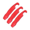 thumbnail image 2 of Jeu de Levier de Pneu 3 Pièces Outil de Réparation Pneu Durable Léger Rouge, 2 of 9