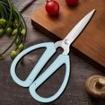 thumbnail image 4 of DPTALR Stainless Steel Household Scissors For Office And Study Students Cutting Plastic Handles Cutting Fabrics Cutting Thread Ends Pointed DIY Small Scissors, 4 of 5
