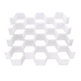 thumbnail image 2 of 8pcs DIY table Drawer Dividers Grid Drawer Organizer for Clutter White, 2 of 9