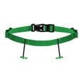 thumbnail image 2 of DYNWAVECA Triathlon Race Number Belt Men Women Portable Practical Accessory Adjustable Essential Premium Elastic Triathlon Running Belt Green, 2 of 10