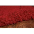 thumbnail image 2 of New Flokati 1400gr 2'4" x 8'6" Runner, Red, 2 of 5