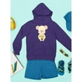 thumbnail image 3 of Cute Teddy Bear With Honey Hoodie Juniors -Image by Shutterstock,  x-Large, 3 of 4