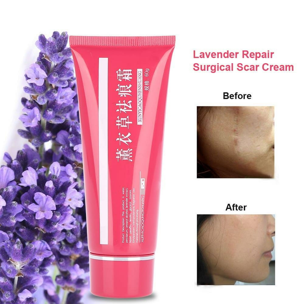 Tebru Scar Cream,Lavender Repair Surgical Reduce Caesarean Pregnancy
