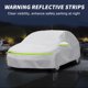 thumbnail image 4 of Funda para Coche Impermeable Unique Bargains, Funda de Aluminio y Algodón, Protección Universal para Hatchback, 4 of 6