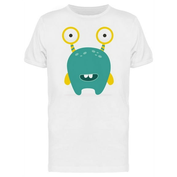 Funny Monster With Yellow Eyes Tee Men's -Image by Shutterstock