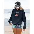 thumbnail image 2 of Buon Ferragosto Cute Melon Hoodie Women -Image by Shutterstock, Female Large, 2 of 4