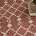thumbnail image 3 of Nourison Positano Indoor/Outdoor Terracotta 8' x 10' Area Rug (8x10), 3 of 11