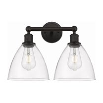 Innovations Lighting - Bristol Glass - 2 Light Bath Vanity In Industrial