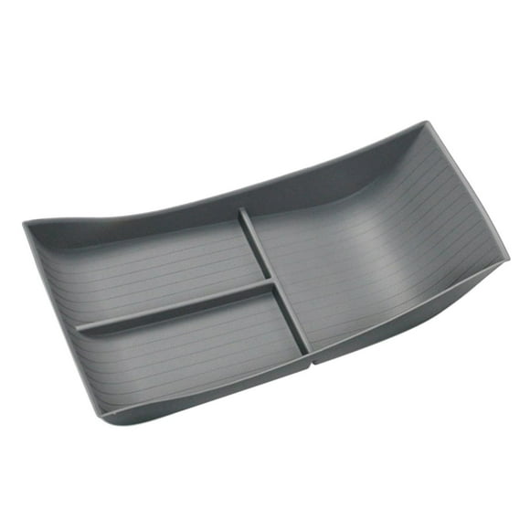 Baohd Vehicle Center Console Lower Organizer TPE for Byd High Quality Seal Grey