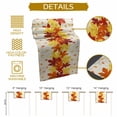 thumbnail image 5 of Fall Maple Cotton Linen Table Runner, Washable Table Runners for Kitchen, Dining Room, Holiday, Home Party Table Decor, 13x36 Inches, 5 of 9
