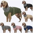 thumbnail image 6 of Waterproof Winter Dog Jacket, Reflective Warm Padded Pet Coat With Adjustable Straits For Small Medium Large Dogs, Cold Weather Outdoor Dog Clothing,M,Black,XXL, 6 of 21