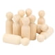 thumbnail image 5 of Muñeco con clavija de madera para decoración, 10 Uds., 75mm, 3,0 pulgadas, seguro, sin rebabas, desarrolla habilidades prácticas, accesorios DIY (niños), 5 of 5