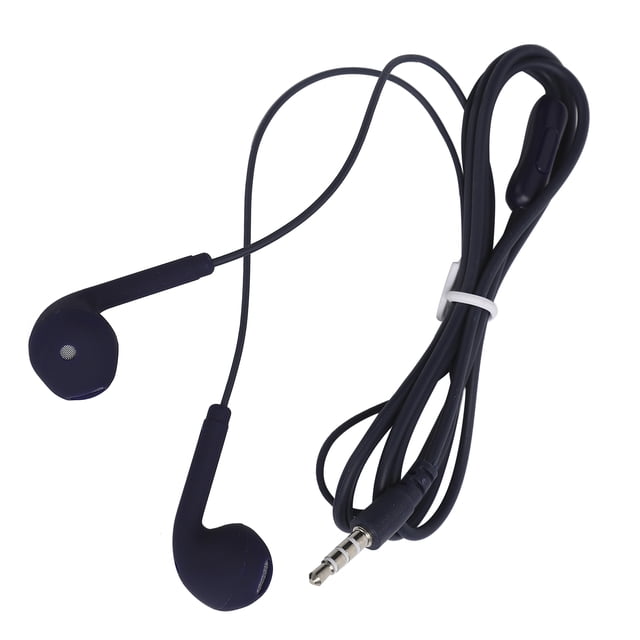 Ergonomic Small Lightweight Wired Earphone, HiFi Sound, 3.5mm Interface, Hands Free Calls, Durable ABS Material