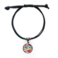 thumbnail image 1 of Bus Tour Royaume-Uni Grand Ben Point de Repère Bracelet en Cuir Corde Bracelet Noir Bijoux, 1 of 3
