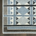 thumbnail image 4 of Nourison Nordic 2' x 6' Blue Modern Indoor Rug, 4 of 7