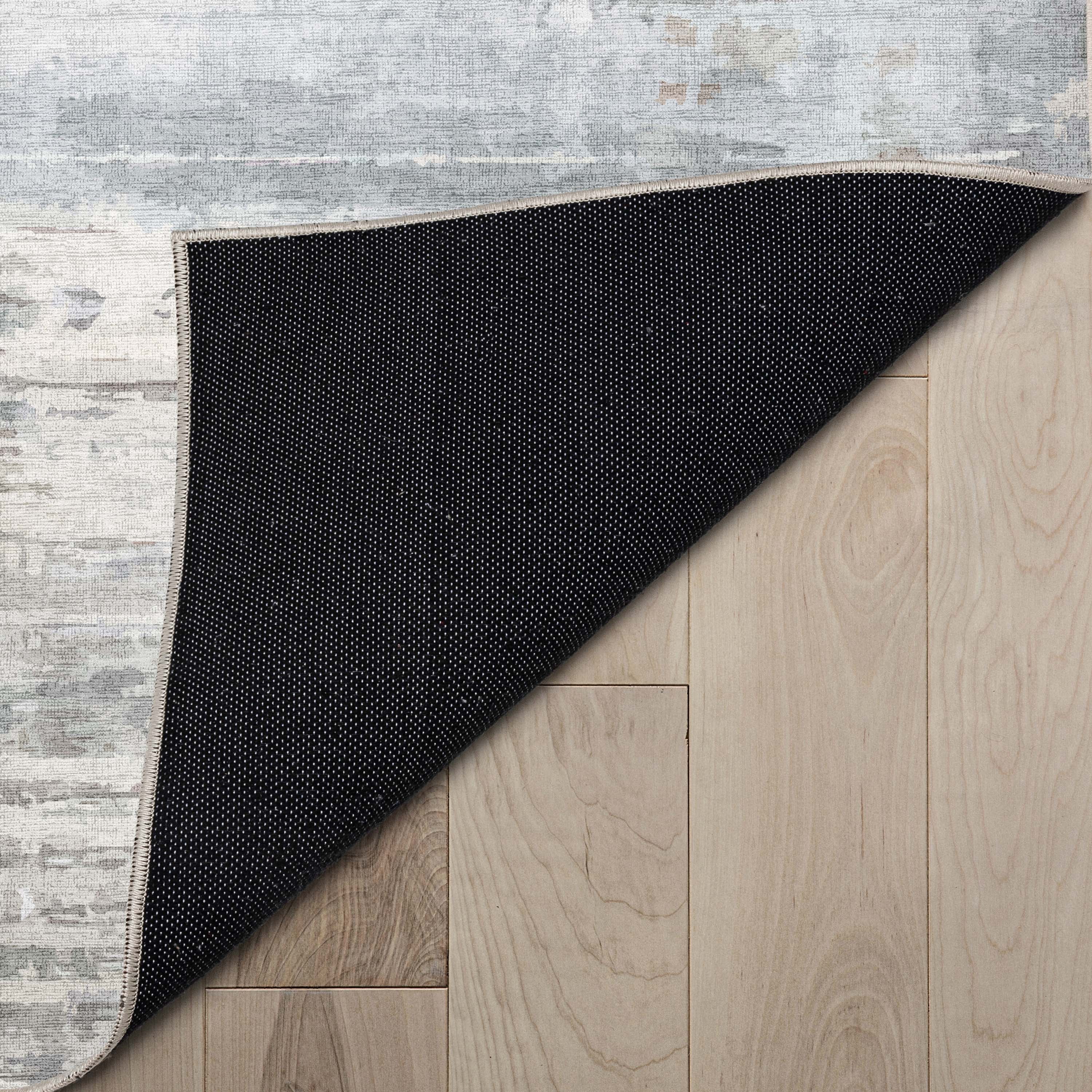 Well Woven Abstract Havana Modern Geometric Lines Flat-Weave Beige Blue 7'7" x 9'10" Area Rug