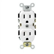 Leviton Wht Duplex Outlet