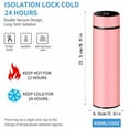 thumbnail image 2 of Smart Water Bottle With Led Temperature Display - 500Ml Double Walled Vacuum Insulated Stainless Steel Mug, Leak Proof For Sports, Travel & Automotive Use, 2 of 5