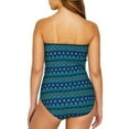 thumbnail image 2 of Miraclesuit Mosaica Seville Underwire Bandeau One-Piece, 2 of 2