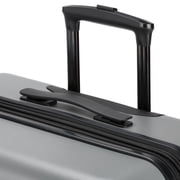 SWISSGEAR Stride Hardside Large Checked Spinner, Charcoal Gray