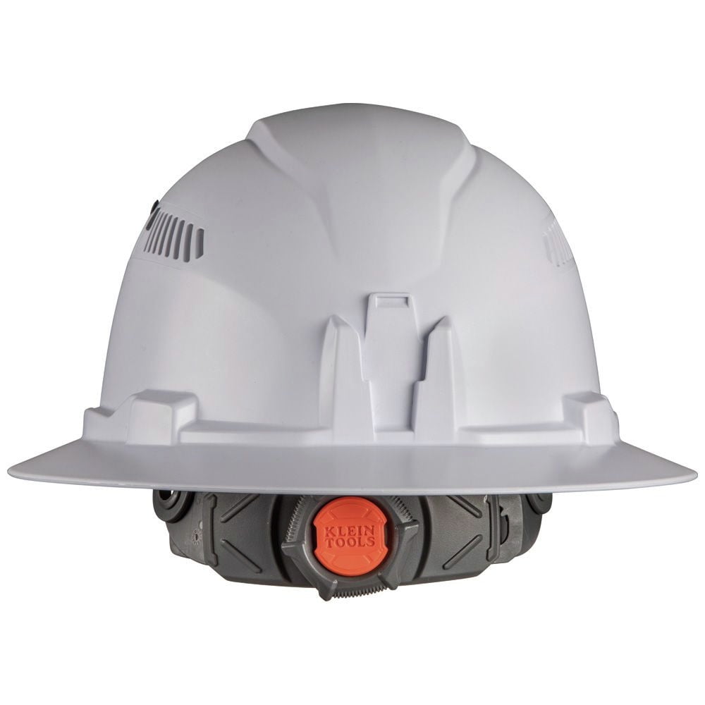 Klein Tools Hard Hat, Vented, Full Brim Style, 60401