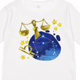 thumbnail image 4 of Inktastic Libra Constellation Zodiac Sign Illustration Boys or Girls Long Sleeve Toddler T-Shirt, 4 of 5