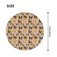 thumbnail image 3 of Disketp Cute Dogs Head Small Mouse Pad 7.9x7.9 Inches,Washable Round Mousepad for Office Laptop Computer,Non-Slip Rubber Base Mouse Pads for Wireless Mouse, 3 of 8