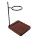 thumbnail image 1 of Soporte para gotero de café: Base de madera, alambre de metal, soporte manual para filtro de café, estación para cafetería, encimera de cocina, apertura de 7,3 cm., 1 of 6
