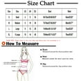 thumbnail image 3 of Traje de baño de 2 piezas con cintura alta y tirantes cruzados para mujer Fridja nalpqowj23475, 3 of 9