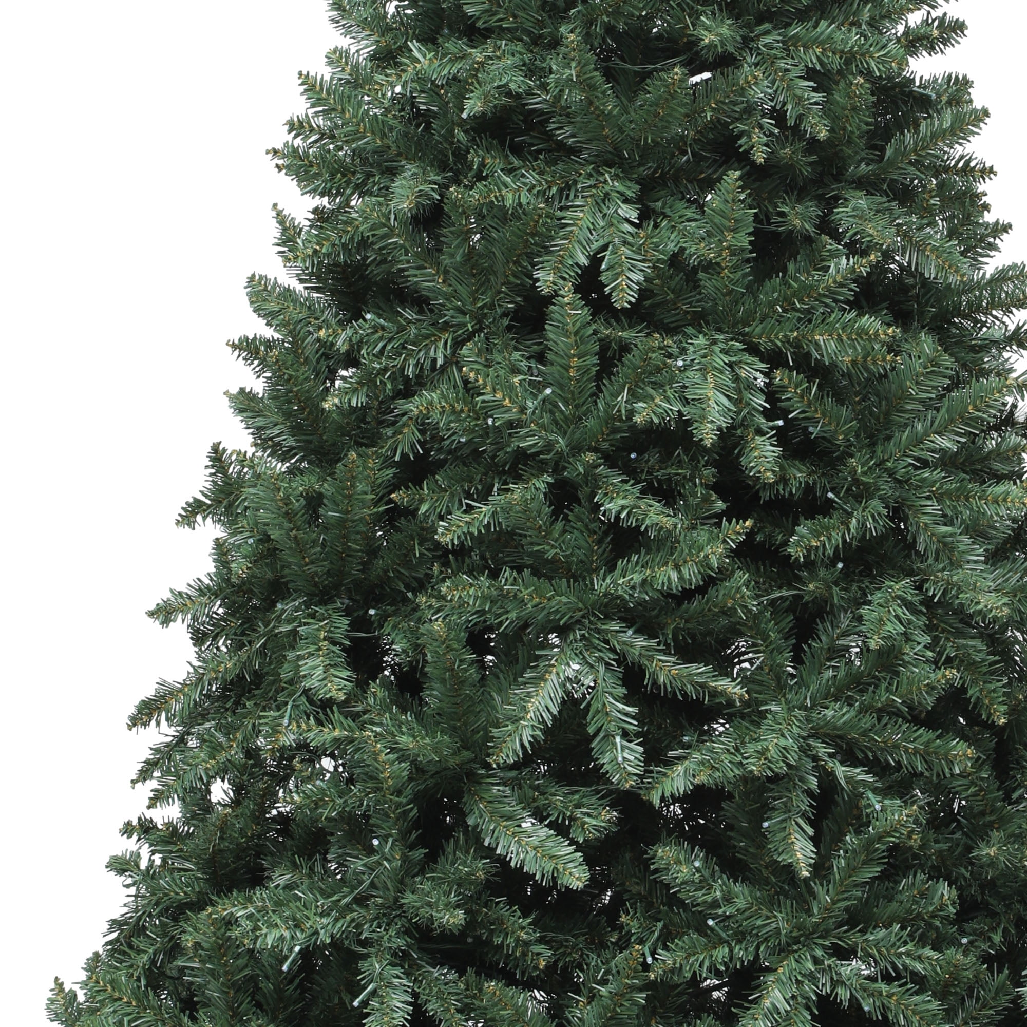 Uforic 6ft Pre-Lit Hinged Artificial Christmas Tree with 1399 Branch Tips & 300 LED Lights, Remote & RGB Smart Control, Green