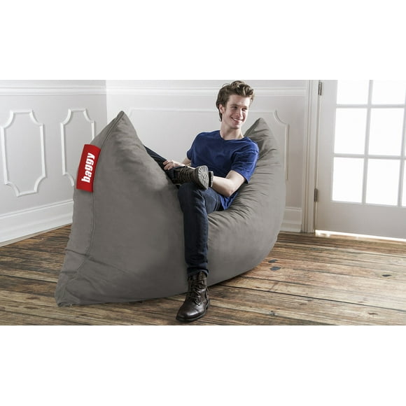Puff Original Baggy Sack Suede Grey160 x 130 cm Baggy Puff Original Baggy Sack Suede Grey160 x 130 cm