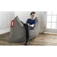 thumbnail image 1 of Puff Original Baggy Sack Suede Grey160 x 130 cm Baggy Puff Original Baggy Sack Suede Grey160 x 130 cm, 1 of 2