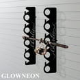 thumbnail image 2 of GLOWNEON Personalized Metal Fishing Rod Rack, Fishing Pole Holder Wall Decor, Gift for Fishermen, 2 of 6