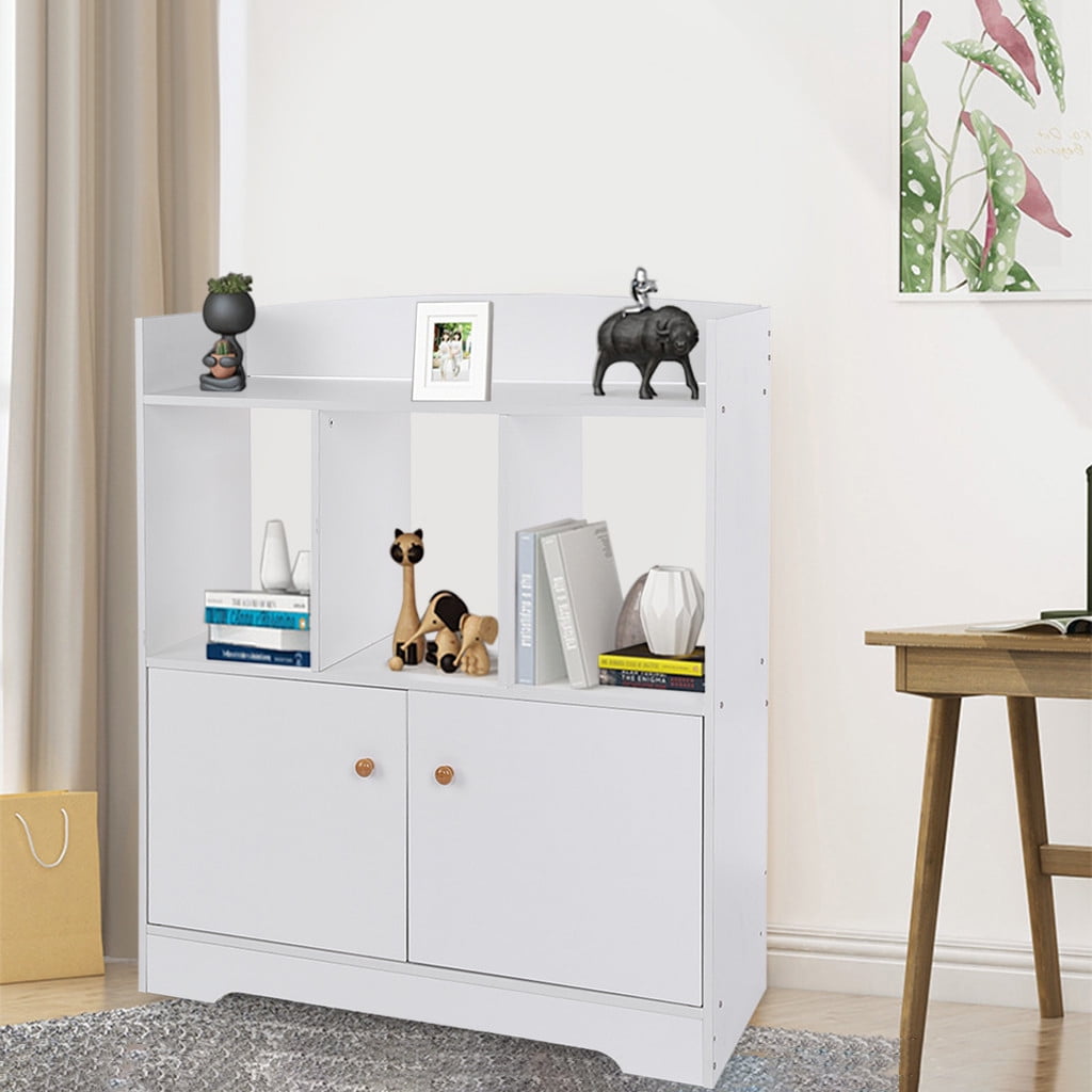 Multifunctional Storage Bookshelf Living Room Study Locker Home Storage Cabinet Walmart Com Walmart Com