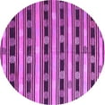 thumbnail image 1 of Ahgly Company Indoor Round Southwestern Purple Country Area Rugs, 7' Round, 1 of 4