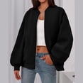 thumbnail image 3 of Aellinatey Comfortable Fleece Lined Autumn Jacket Breathable Outerwear Multiple Pockets Essential, 3 of 20